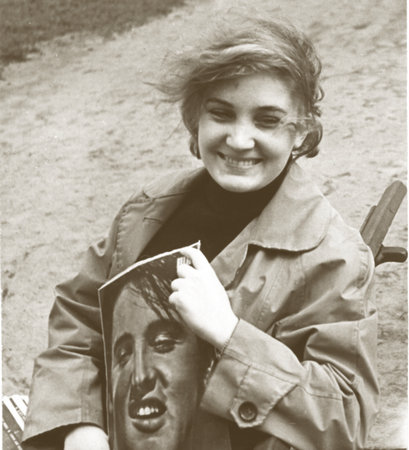 С портретом Элвиса Пресли на обложке польского журнала «Пшекруй». 1958
